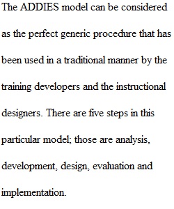 ADDIE Model of Instructional Design